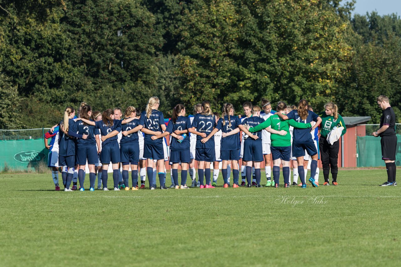 Bild 463 - B-Juniorinnen Krummesser SV - SV Henstedt Ulzburg : Ergebnis: 0:3